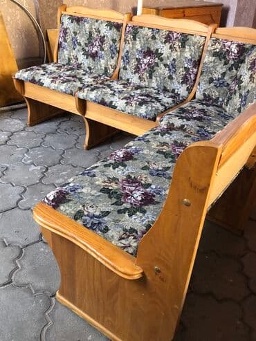 мебель из ясеня: Кухонный уголок карагач . Очень красиво сделано . Размер 190 на 160 — 5