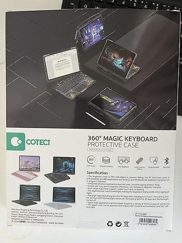 magic mouse 3: Чехол-клавиатура COTECHI 360° Magic Keyboard Protective Case для iPad — 9
