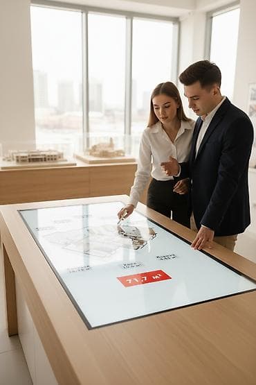 2 комнаты, 72 м², Элитка, 11 этаж, Готовая ПСО (под самоотделку)