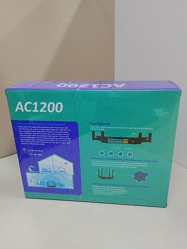 Модемы и сетевое оборудование: Двухдиапазонный Wi‑Fi маршрутизатор AC1200 (модель CZ5) - Стандарты — 2