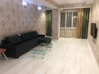 квартира бишкек долгосрочная: 3 комнаты, Агентство недвижимости, Без подселения, С мебелью полностью, С мебелью частично — 6