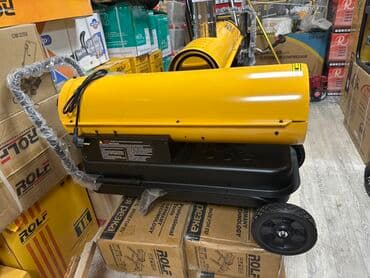 стиральная полуавтомат: Тепловая пушка Дизельная, более 2000 Вт, Регулировка температуры — 7