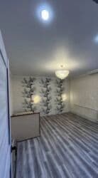 полдом: 50 кв. м, 2 бөлмө, Жертөлө, ороо, Забор, тосулган — 2