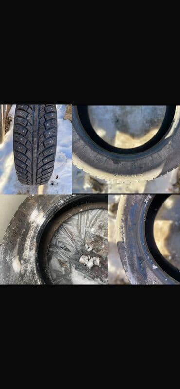 шипы для шины: Шины 215 / 70 / R 16, Зимняя шипованная, Б/у, Комплект, Легковые, Cordiant — 5