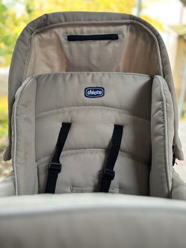 прогулочные коляски cam: Коляска, цвет - Бежевый, Б/у — 3