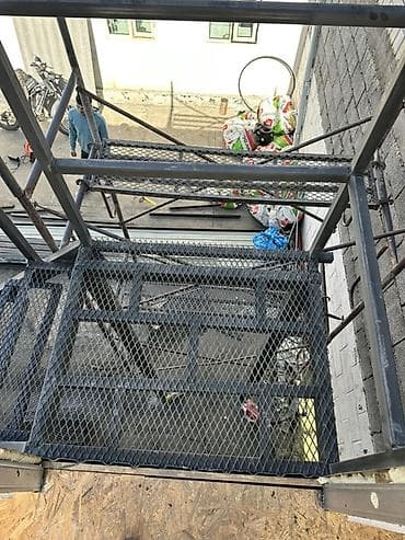 step 2: Металлическая лестница Наружные, Гарантия, Форма лестницы: Прямая, Стиль: Классический — 2