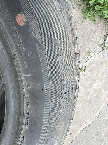 Комплект автомобильных шин 225/55 R16, производство Корея