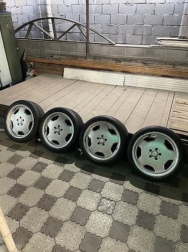 Литые Диски R 18 Mercedes-Benz, Комплект, отверстий - 5, Б/у at lalafo.kg Литые Диски R 18 Mercedes-Benz, Комплект, отверстий - 5, Б/у