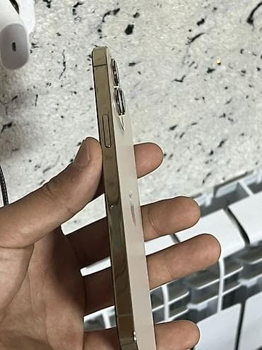 apple watch bishkek: IPhone 12 Pro Max, Б/у, 256 ГБ, Золотой, Зарядное устройство, Чехол, 84 % — 2