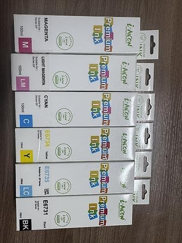 printer kraskasi: Набор чернил i-ANCON Premium Ink для струйных принтеров (серия Epson) — 1