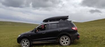 меняю дом на машину: Hyundai Santa Fe: 2009 г., 2 л, Автомат, Дизель, Внедорожник — 4