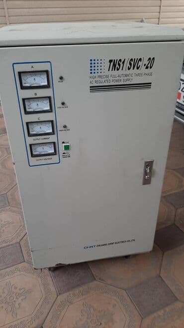 генератор 30кв: Продаю стабилизатор CHNT TNS1(SVC)-20, 20 kVA В отличном состоянии — 1