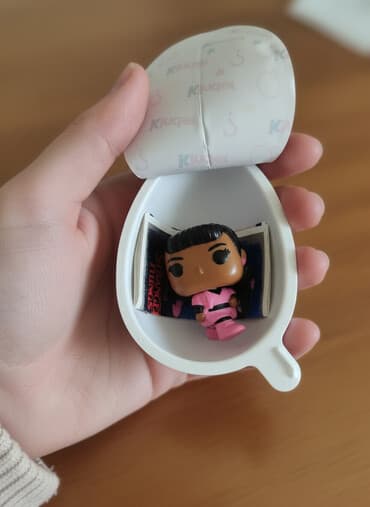 резиновая игрушка: Фигурка Эрика из Киндер Joy strange things ОСД, осд. Оригинал, Вкладыш — 1