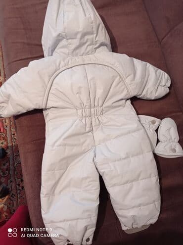 детский зимний комбез для новорождённых: Тёплый детский комбинезон (3–6 месяцев) Уютный и мягкий комбинезон — 2