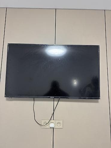 Телевизор Hisense, диагональ около 40–43". Плоская панель, тонкая lalafo.kg да Телевизор Hisense, диагональ около 40–43". Плоская панель, тонкая