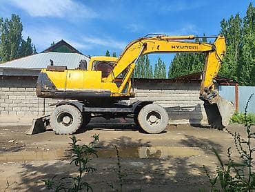 Унаа: Экскаватор, Hyundai, Дөңгөлөктүү — 4
