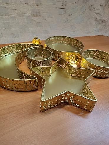 carnix coffee: НОВАЯ Посуда и декор для Рамадан, ифтар-стола🌙 Металлические — 8