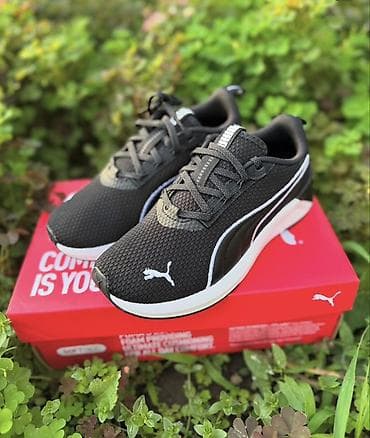 Мужская обувь: Мужские кроссовки, 38, Puma, Новый, цвет - Черный, Платная доставка, Самовывоз — 1