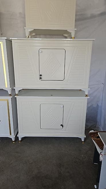 coffee table: Тумба и подставка для телевизора, Напольная, цвет - Белый — 3