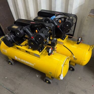 Компрессор руссмаш 100литровый 250литров в минуту 8 атмосфер 2 lalafo.kg да Компрессор руссмаш 100литровый 250литров в минуту 8 атмосфер 2