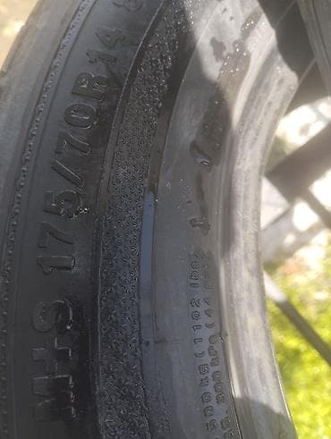 s 140: M+S 175/70 R14.2шины за 2500сом. - Тип: всесезонные (маркировка M+S) — 1