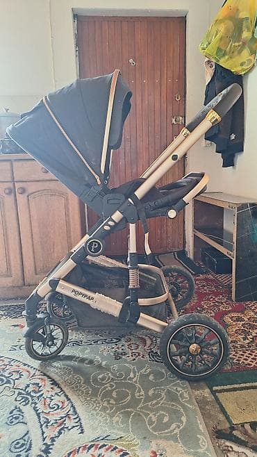 пейджер купить: Коляска, Другой бренд, цвет - Черный, Б/у, Самовывоз — 1