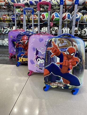колеса на чемодан: Детские чемоданы на колёсах с героями - Дизайны: Marvel Spider‑Man — 5