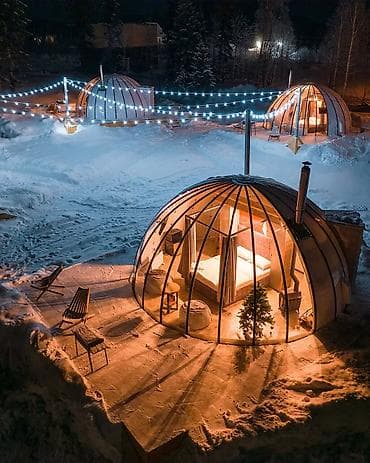 Сферические геокупольные палатки (глэмпинг-купола) Назначение: -