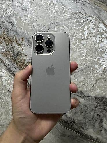 intel core: IPhone 15 Pro, Б/у, 512 ГБ, Natural Titanium, 88 % — 1