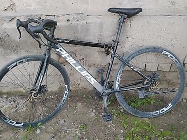 томсен лыжи: Шоссейный велосипед, Рама L (172 - 185 см), Б/у — 2