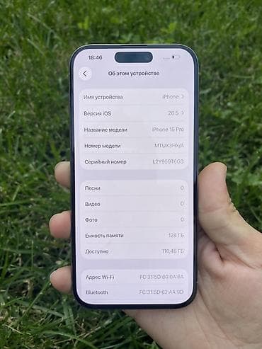 айфон 13 про мкс: IPhone 15 Pro, 128 ГБ, White Titanium, Коробка, 100 % — 3