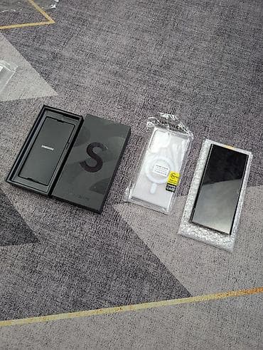 Samsung Galaxy S22 Ultra, Б/у, 1 ТБ, цвет - Фиолетовый, eSIM, 2 SIM