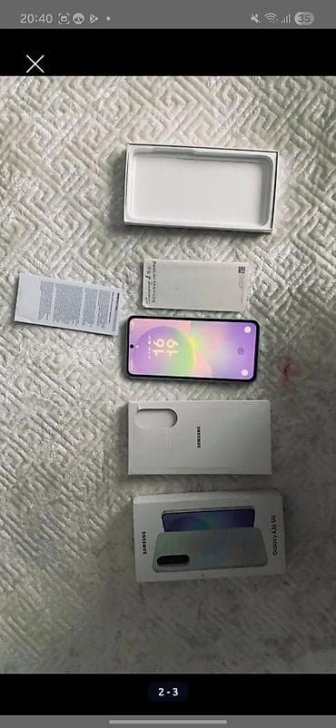 ipad 9: Samsung Galaxy A36 5G, Б/у, 256 ГБ, цвет - Зеленый, 2 SIM — 1