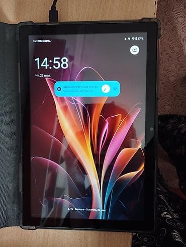 балыкчы телефоны: Планшет, Ego Pad, память 128 ГБ, Wi-Fi, Б/у, Классический цвет - Серый — 1