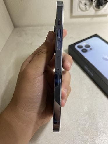 трекеры для детей: IPhone 13 Pro Max, Б/у, 256 ГБ, Blue Titanium, Коробка, 76 % — 5