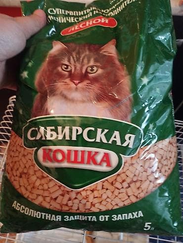 Наполнители: Наполнитель для кошачьего туалета «Сибирская кошка» (лесной) — 1