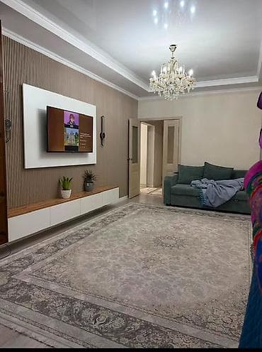 106: 2 комнаты, 69 м², Кок-Жар мкр 106 серия, 1 этаж, Евроремонт — 4