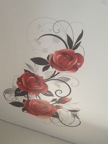 отделка обои: Керме шыптар Жылтырак, Жылтырабаган, 3D потолоктор Кепилдиги, Акысыз консультация, Акысыз ченөө — 9