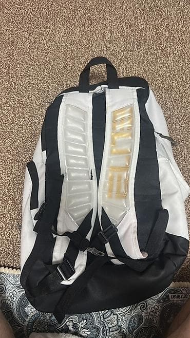 костюм nike: Рюкзак Nike Elite (баскетбольная серия) - Цвет: белый с черными и — 6
