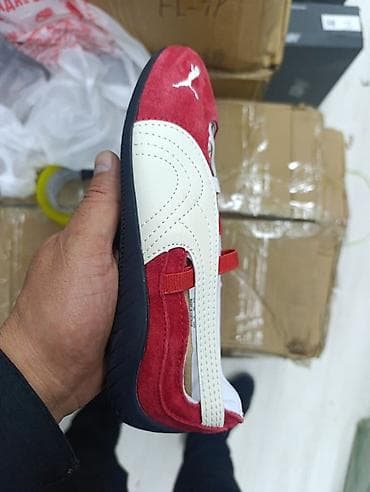 Кроссовки, 36, 37, 38, Puma, Новый, цвет - Красный, Самовывоз, Платная доставка