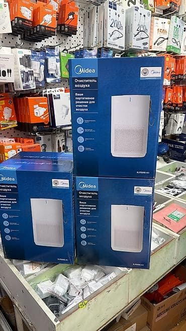 midea: Очиститель воздуха Midea Модели: - KJ250G-Z43R — напольный/настольный — 2