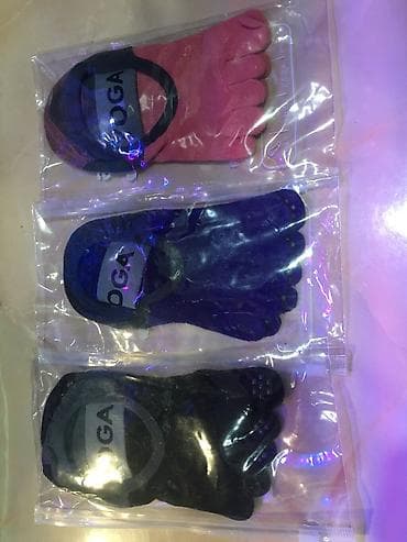 коа: Носки универсального размера для йоги/пилатеса с разделёнными пальцами — 2