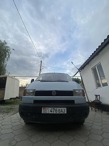 Унаа: Volkswagen Transporter: 1996 г., 2.5 л, Кол менен иштөөчү, Бензин, Van — 1