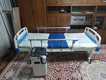 Медициналык эмерек: Функциональная медицинская кровать для ухода на дому - Размер — 4