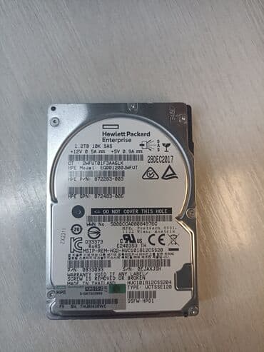 контроллеры raid 1e: Серверный диск SAS HP 2.5, 1.2 tb, б/у 90-95% целые ТЭГИ #Сервера — 1