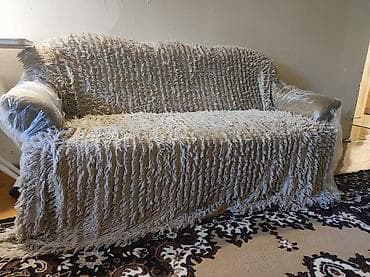 диван двухспалка: Прямой диван, Б/у — 1