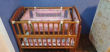детскую кроватку с манежем: Продаю детскую кроватку детская кровать можно использовать как — 9