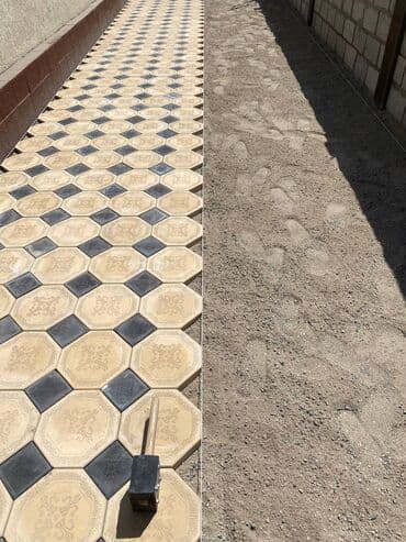 брусчатка бишкек дом брусчатки'' тротуарная плитка бордюры бишкек: Бордюр, Гарантия, Бесплатный выезд, Бесплатная доставка — 13