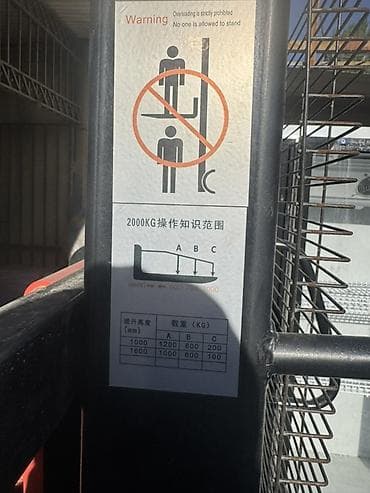 копировальный аппарат: Ручной штабелер (тележка-подъемник) - Грузоподъёмность до 2000 кг — 2