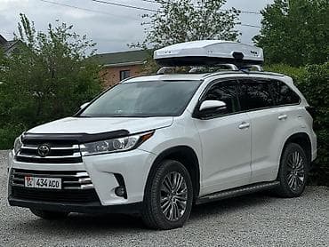 большие шины: Toyota Highlander: 2016 г., 3.5 л, Автомат, Бензин, Кроссовер — 2